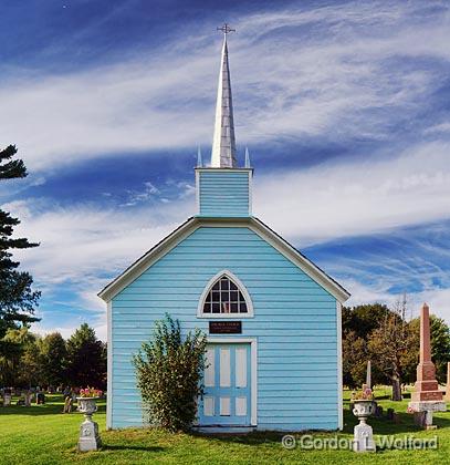 The Blue Church_16204-6.jpg - Photographed near Prescott, Ontario, Canada.